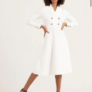Blazer White Dress